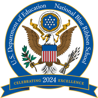 National Blue Ribbon Schools Program Logo - At Edgemont Elementary We SOAR!